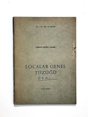 Türkiye Büyük Locası Localar Genel Tüzüğü - Kitap