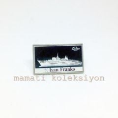EDEBİYAT - Ivan Franko gemisi rozet  pin -