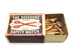 The Scissors afety Match - Büyük boy kibrit