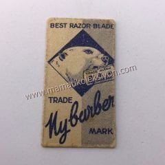 TradeMark My Barber  Jilet Eski Jilet,Old Blade,Razor