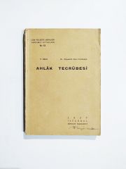 Ahlak Tecrübesi / Ziyaeddin Fahri FINDIKOĞLU  - Kitap