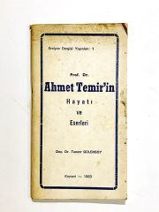 Prof DR. Ahmet Temirin Hayatı Ve Eserleri - Doç DR. Tuncer GÜLENSOY - Kitap