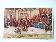 4. De Belgische Keizers van Konstantinopel - Liebig çorba kartları
