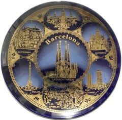 Barcelona Sagrada Familia - Hatıra tabak