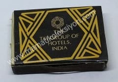 The Taj Group of Hotels, India, kibrit Otel kibritleri