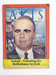 Akis Haftalık Aktüalite Mecmuası 1962  Sayı:406  - Dergi