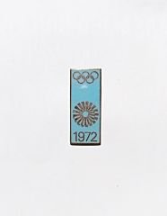 Münih Olimpiyatları 1972 - Mineli rozet
