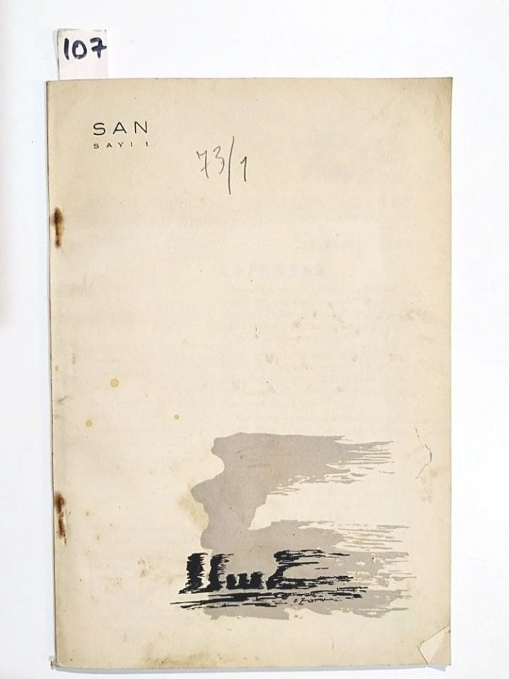 San Sanat ve Edebiyat dergisi Sayı:1 - Ermenice Dergi