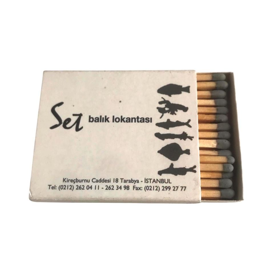 Set Balık Lokantası / Eski kibrit