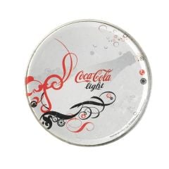 Coca Cola light - 3 adet bardak altlığı (Cam)