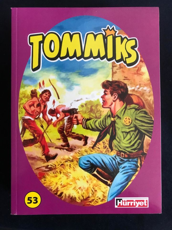 TOMMİKS Sayı:53 Sırt no: 105 - Hürriyet yayınları