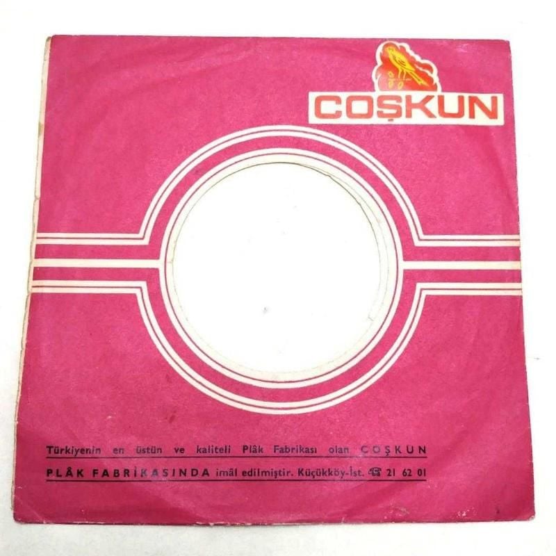 Coşkun Plak Küçükköy / 45'lik plak kapağı