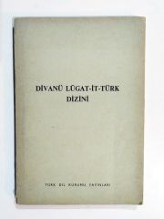Divanü Lugat-it-Türk Dizini - Kitap