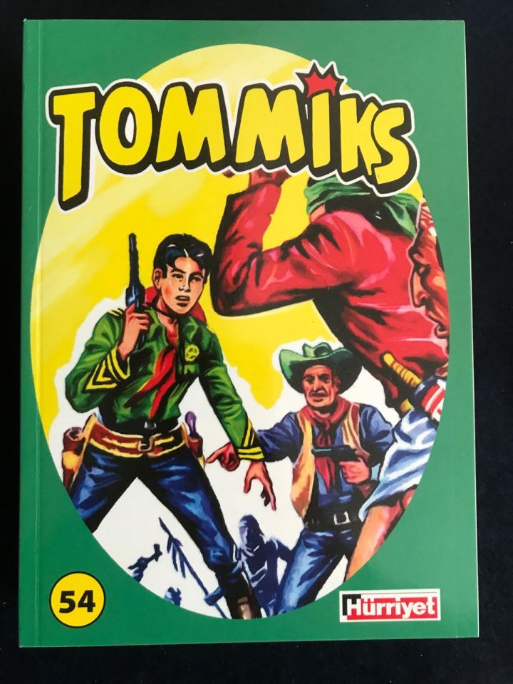 TOMMİKS Sayı:54 Sırt no: 106 - Hürriyet yayınları