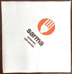 Sarma Restaurant / Peçete
