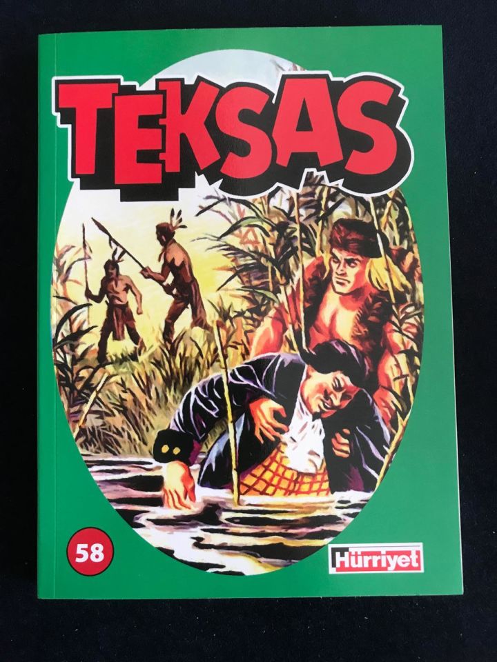Teksas Sayı:58 Sırt no: 116 - Hürriyet yayınları