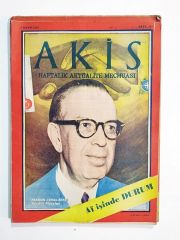 Akis Haftalık Aktüalite Mecmuası 1962  Sayı:410  - Dergi