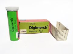 Digimerck / Merck ilaç - Eski İlaç Şişeleri