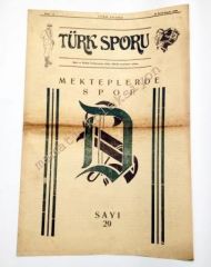 Türk Sporu gazetesi, 15 Birinciteşrin 1941 - Efemera
