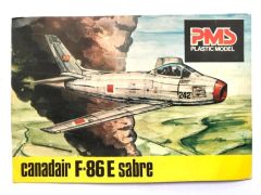 PMS Plastic model F-86 E Sabre / Plastik Model Sanayii - Kartpostal