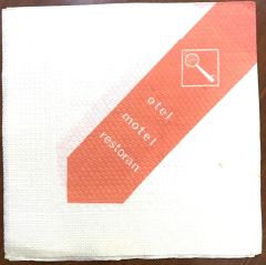 Tusan Otel Motel Restoran / Peçete