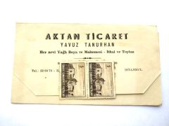 Aktan Ticaret, yeni yıl tebriği / Aktan bezir yağı ve alüminyum boyaları - Efemera