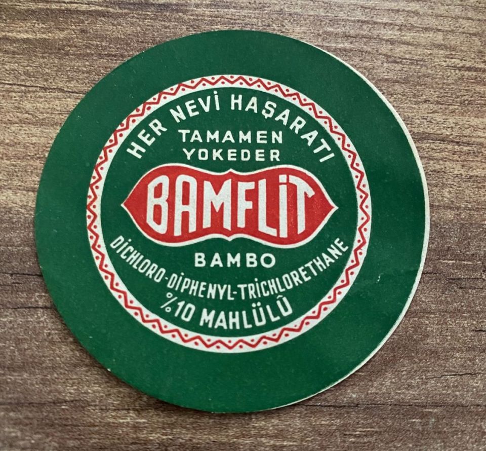 Her nevi haşaratı Bamflit yok eder - 8 cm. Etiket