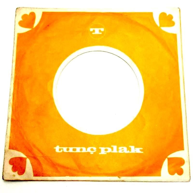 Tunç Plak (Turuncu) / 45'lik plak kapağı