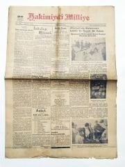 29 Temmuz 1933 Hakimiyeti Milliye Gazetesi