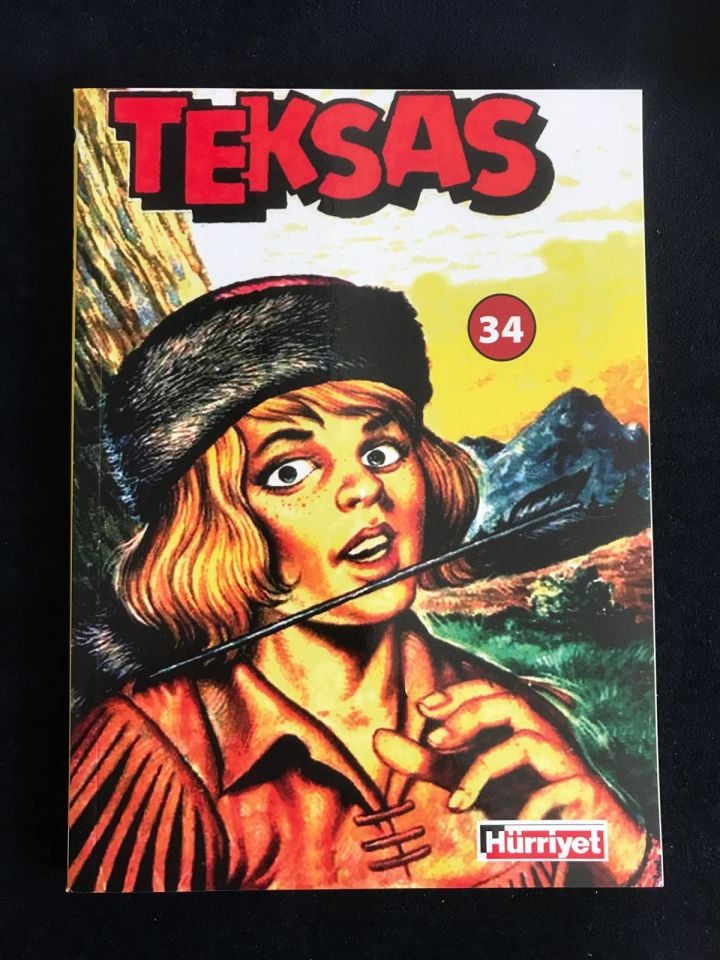 Teksas Sayı:34 Sırt no:68 - Hürriyet yayınları