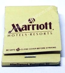 Marriott Hotels Resorts, kibrit Otel kibritleri