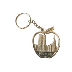 New York - Elma formlu anahtarlık