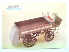 10. Klasik Otomobil Daimler 1992 MINOLTA - Sovyet dönemi cep takvimi