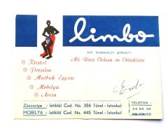 Limbo Adi Komandit Şirketi, Kristal, porselen, mutbak eşyası / Kartadres - Efemera