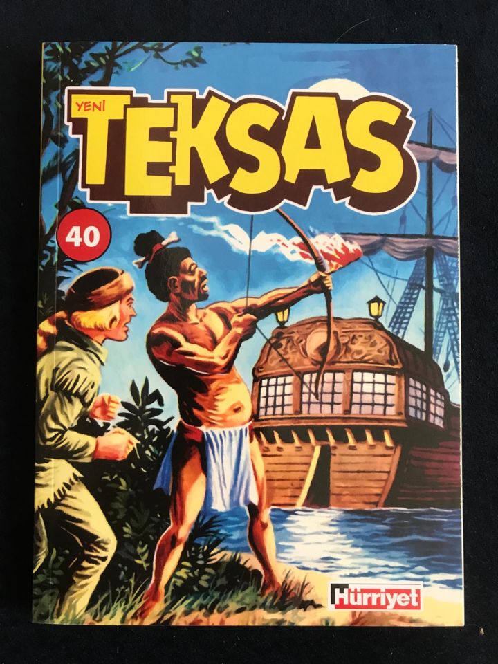 Teksas Sayı:40 Sırt no:80 - Hürriyet yayınları