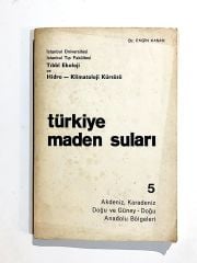 Türkiye Maden Suları 5 / Dr. Engin KANAN - Kitap
