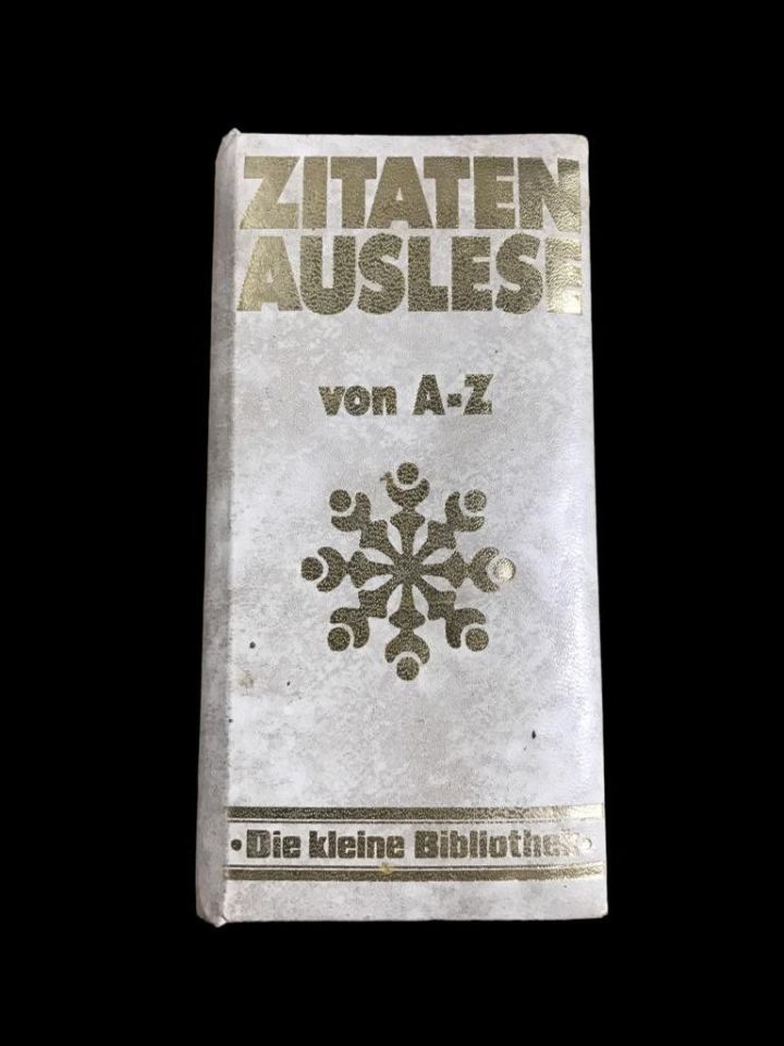 Zitaten Auslase von A-Z