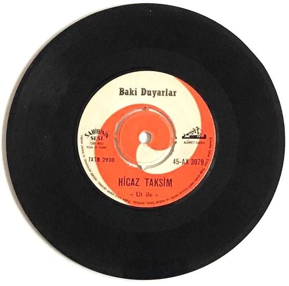 Hicaz Taksim - Nihavent Taksim  / Baki Duyarlar  - 45'lik PLAK