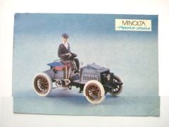 14. Klasik Otomobil Bugatti 1992 MINOLTA - Sovyet dönemi cep takvimi
