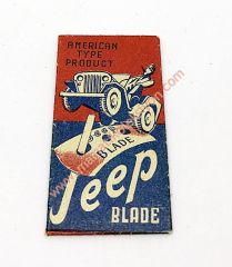 American Type Product - Jeep  Blade - jilet Eski Jilet