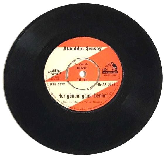 Her Günüm Gamlı Benim  / Alaettin Şensoy  - 45'lik PLAK