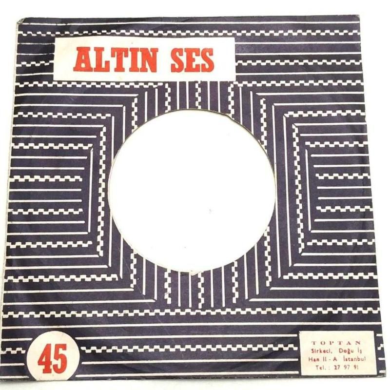 Altın Ses / 45'lik plak kapağı