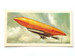 Lebaudy Airship - History of Aviation / Brooke Bond Çay Kartı