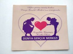 Dünya gençlik Merkezi / Çıkartma - Efemera