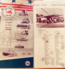 Petrol Ofisi / 1963 yılı broşür - Efemera