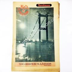 Tercüman 50. Yıl ilavesi,29 Ekim 1973 29 Ekim gazeteleri - Efemera