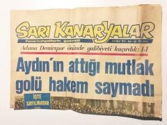 Sarı Kanaryalar - Fenerbahçelilerin Gazetesi / 3-9 Mart 1975 - Eski Gazete