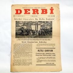 Derbi, 21 Nisan 1981 Bakırköy efemeraları, At yarışları - Efemera