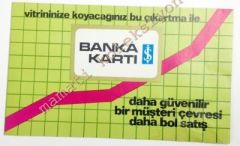Türkiye İş Bankası - Banka kartı broşür 1 - Efemera