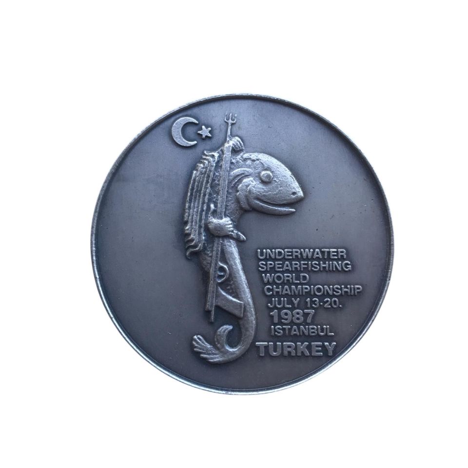 UNDERWATER SPEARFISHING WORLD CHAMPIONSHIP 1987 - Madalyon